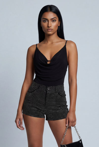Stormi Cowl Neck Bodysuit