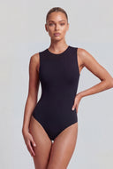 Rosalina Crepe Sleeveless Bodysuit