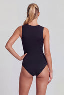 Rosalina Crepe Sleeveless Bodysuit