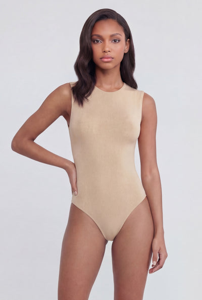 Rosalina Crepe Sleeveless Bodysuit