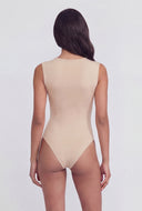 Rosalina Crepe Sleeveless Bodysuit