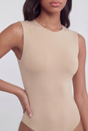 Rosalina Crepe Sleeveless Bodysuit