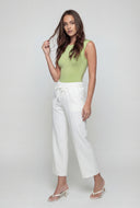 Rosalina Crepe Sleeveless Bodysuit