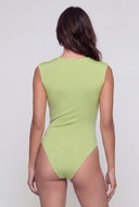 Rosalina Crepe Sleeveless Bodysuit