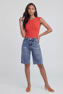 Rosalina Crepe Sleeveless Bodysuit