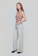 Adeline Velvet Bows Mesh Bodysuit