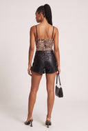Leopard Thong Bodysuit