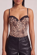 Leopard Thong Bodysuit