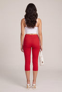 Mid Rise Skinny Capris