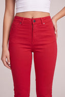 Mid Rise Skinny Capris