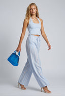 Striped High Waisted Palazzo Pants