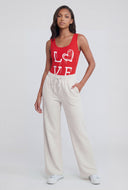 High Waist Fleece Sweatpants