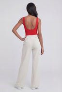 High Waist Fleece Sweatpants