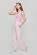 High Waist Fleece Sweatpants