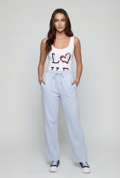 High Waist Fleece Sweatpants