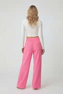 Mckinley Crepe Wide-Leg Drawstring Pants