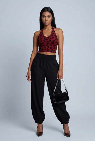Autumn Linen Joggers