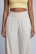 Autumn Linen Joggers