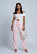 Linen Drawstring Pants