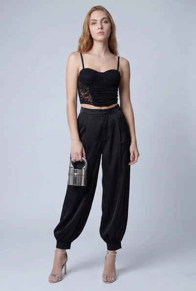 Braelynn Satin Harem Pants