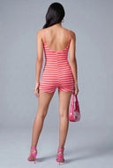Striped Cami Romper