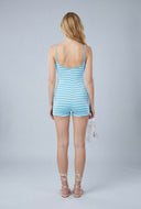 Striped Cami Romper