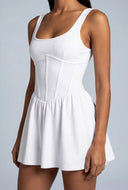 Treasure Scoop Neck Skater Dress