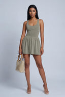 Treasure Scoop Neck Skater Dress