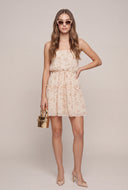 Floral Tiered Mini Dress