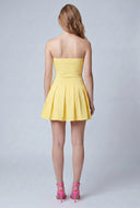 Strapless Skater Dress