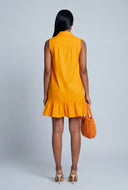 Linen Mini Shirt Dress