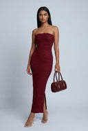 Kamila Textured Maxi Tube Dress