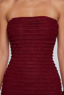 Kamila Textured Maxi Tube Dress