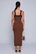 Striped Maxi Dress