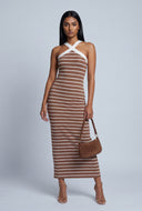 Striped Maxi Dress