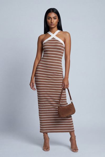 Striped Maxi Dress
