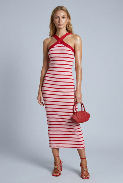 Striped Maxi Dress