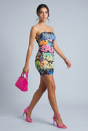 Graffiti Mini Dress