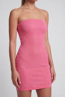 Glam Studded Mini Tube Dress