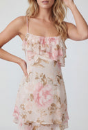 Asymmetrical Tiered Ruffle Sundress