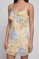 Asymmetrical Tiered Ruffle Sundress
