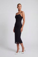 Jolie Mesh Side Slit Cami Dress