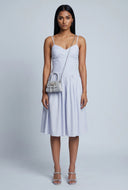 Spaghetti Strap Corset A-Line Dress