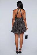 Antonella Polka Dot Skater Dress