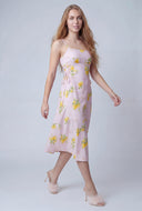 Lemon Midi Sundress