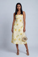 Lemon Midi Sundress