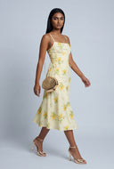 Lemon Midi Sundress