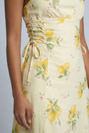 Lemon Midi Sundress