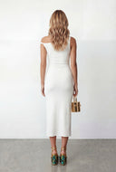 Asymmetrical One Shoulder Maxi Dress