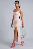 Cowl Neck Midi Dress